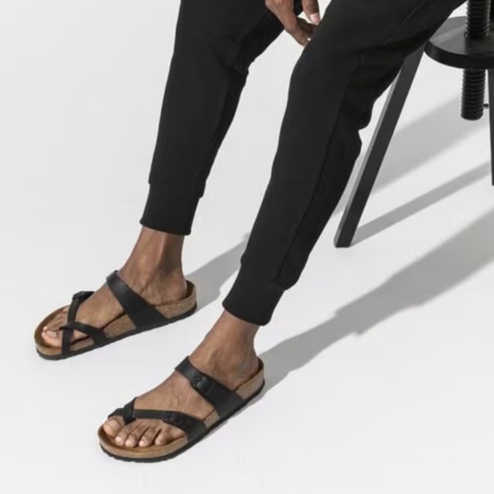 Birkenstock Mayari Birko-Flor Black Sandals